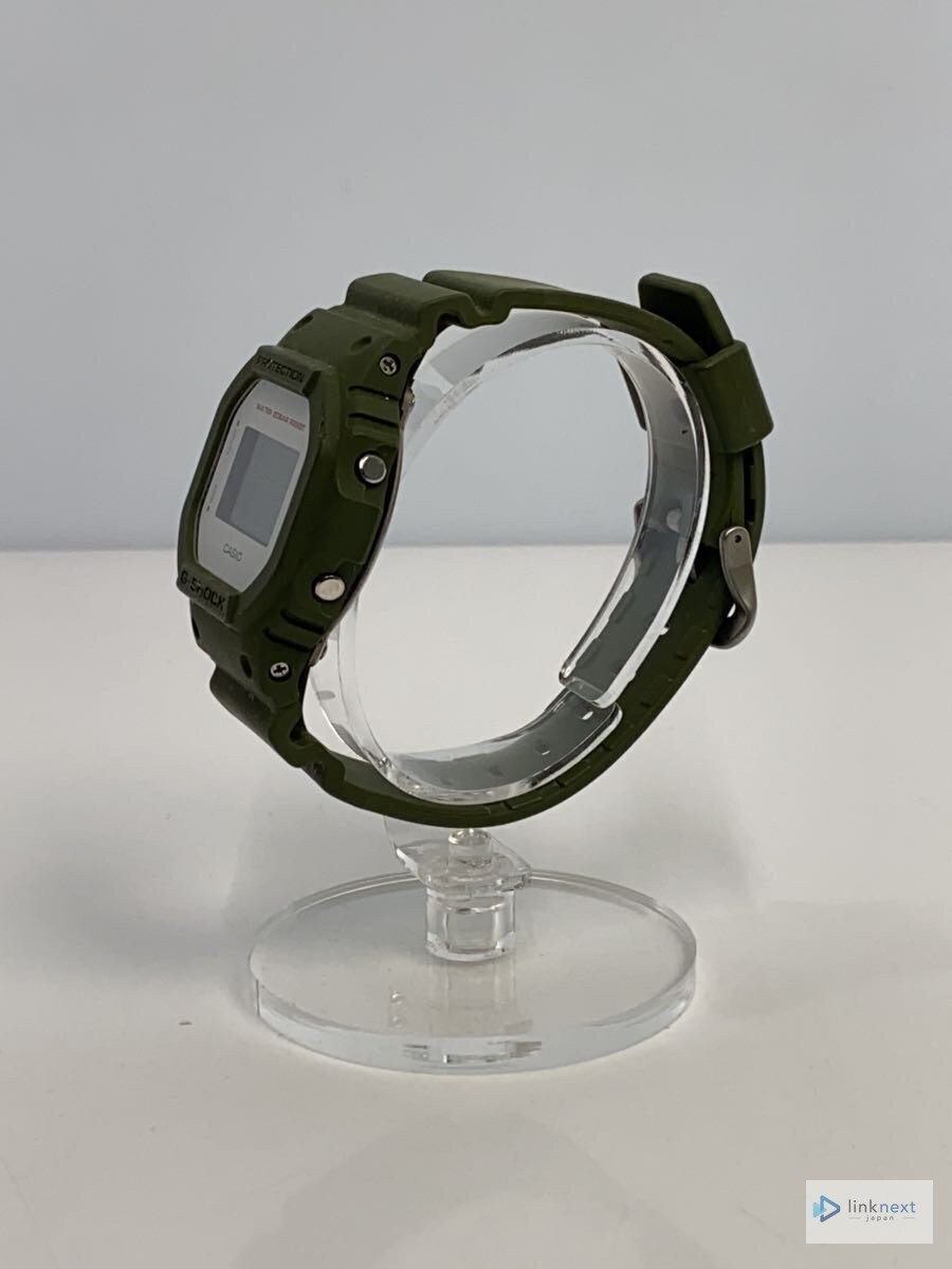 CASIO G-SHOCK DW-5600M-3JF Men’s Digital Watch Khaki White