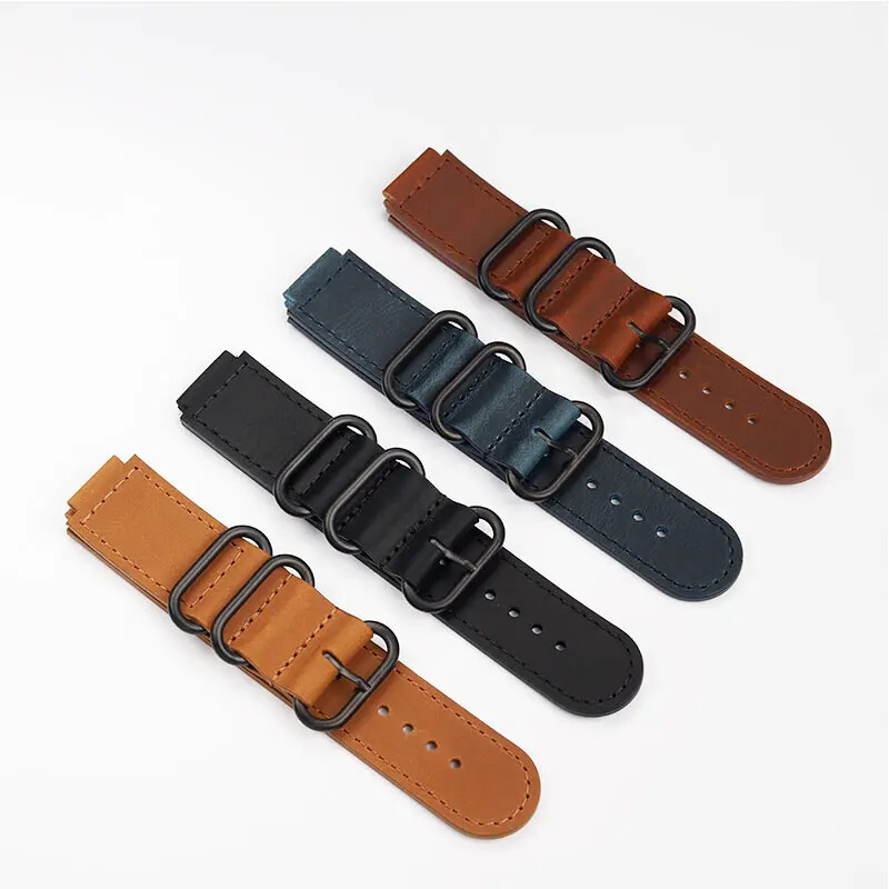 Retro Leather Watch Strap For Casio AE-1200WH A159W-N1 A168 AE-1200WH/1300/1000