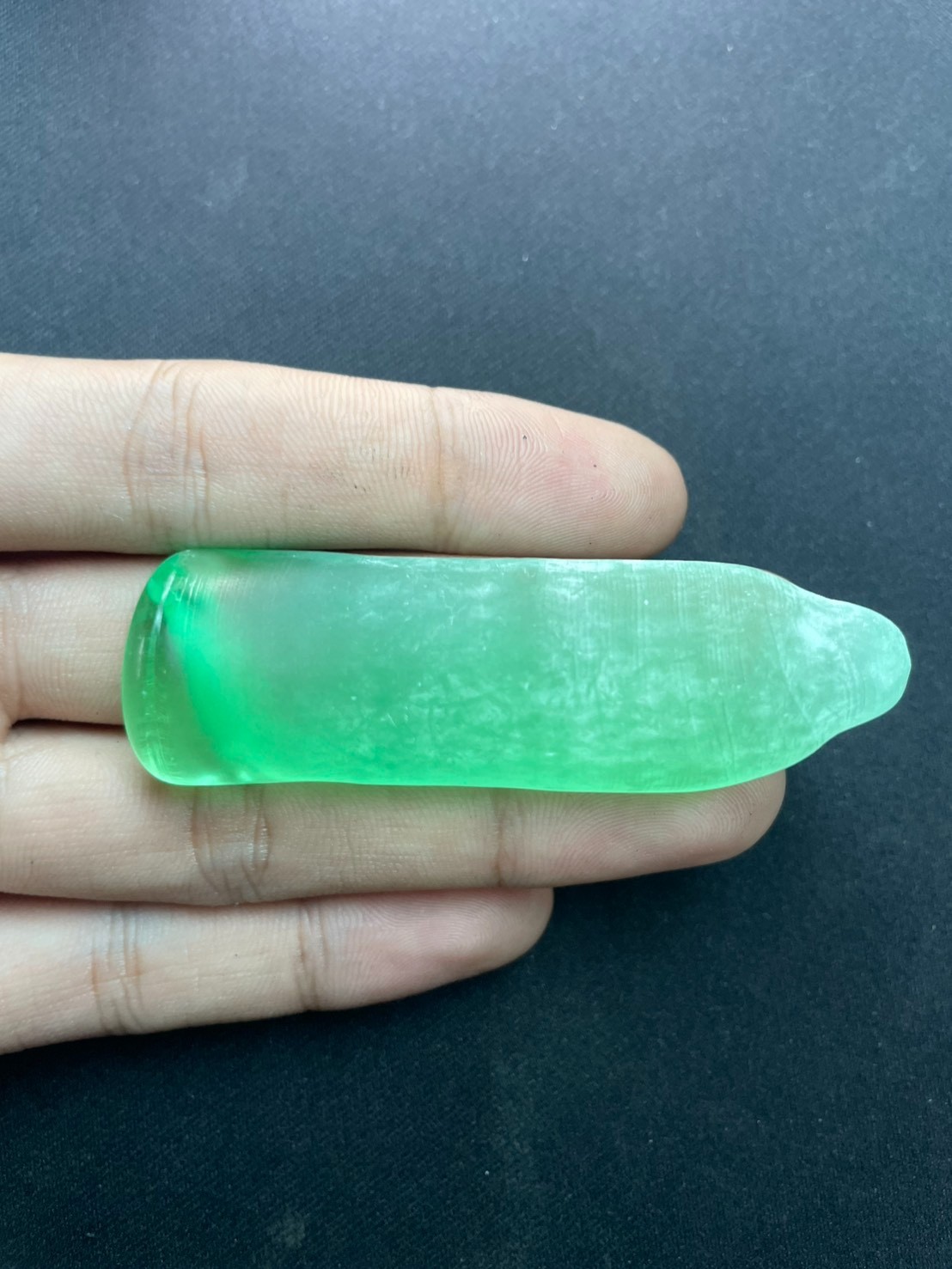 202 Ct Lab-Created Green Corundum Rough *RARE* For Faceting | Corundum Rough