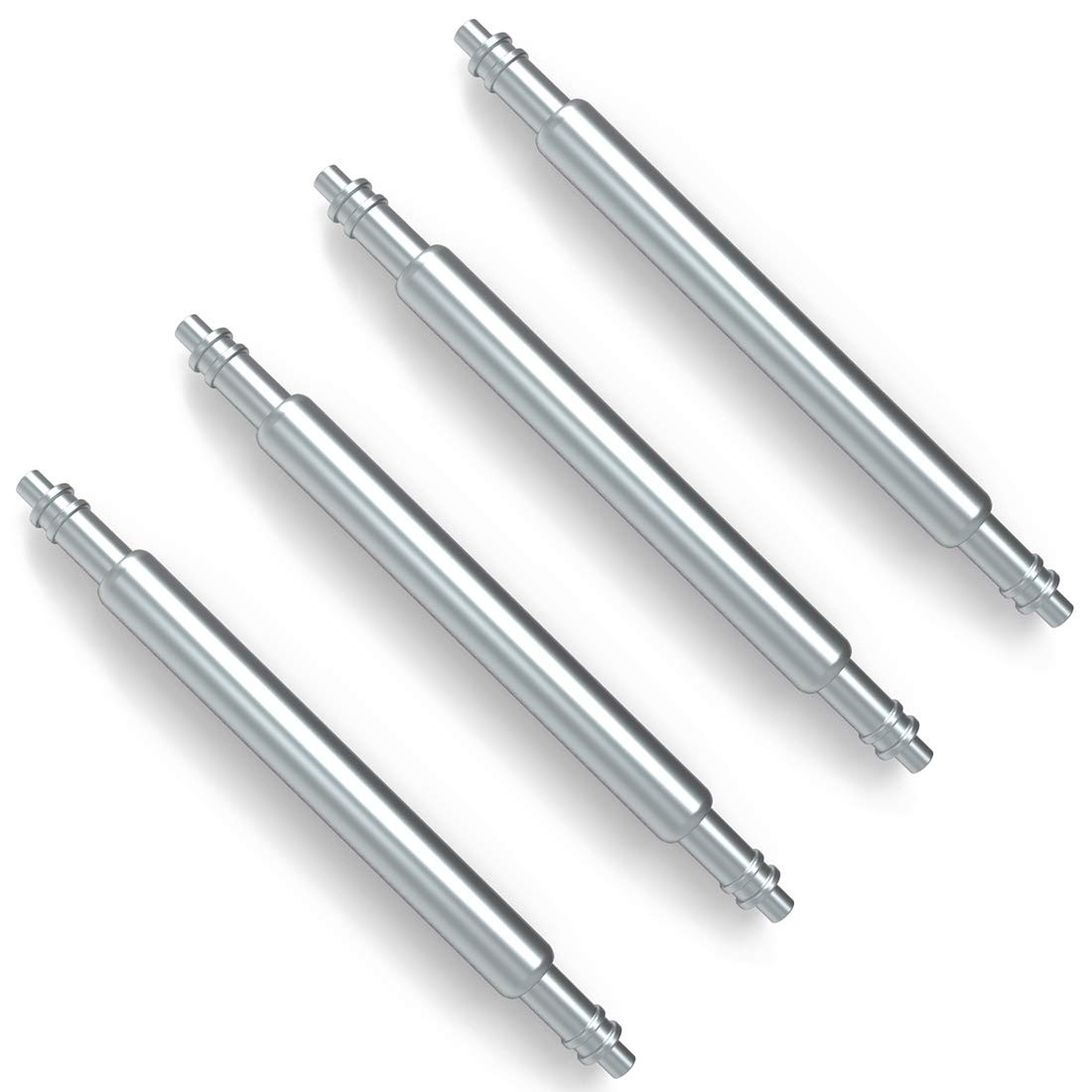 Wellfit Watch Pins, 1.8mm Thickness Heavy Duty Spring Bar, 4 Pack Stainless S…