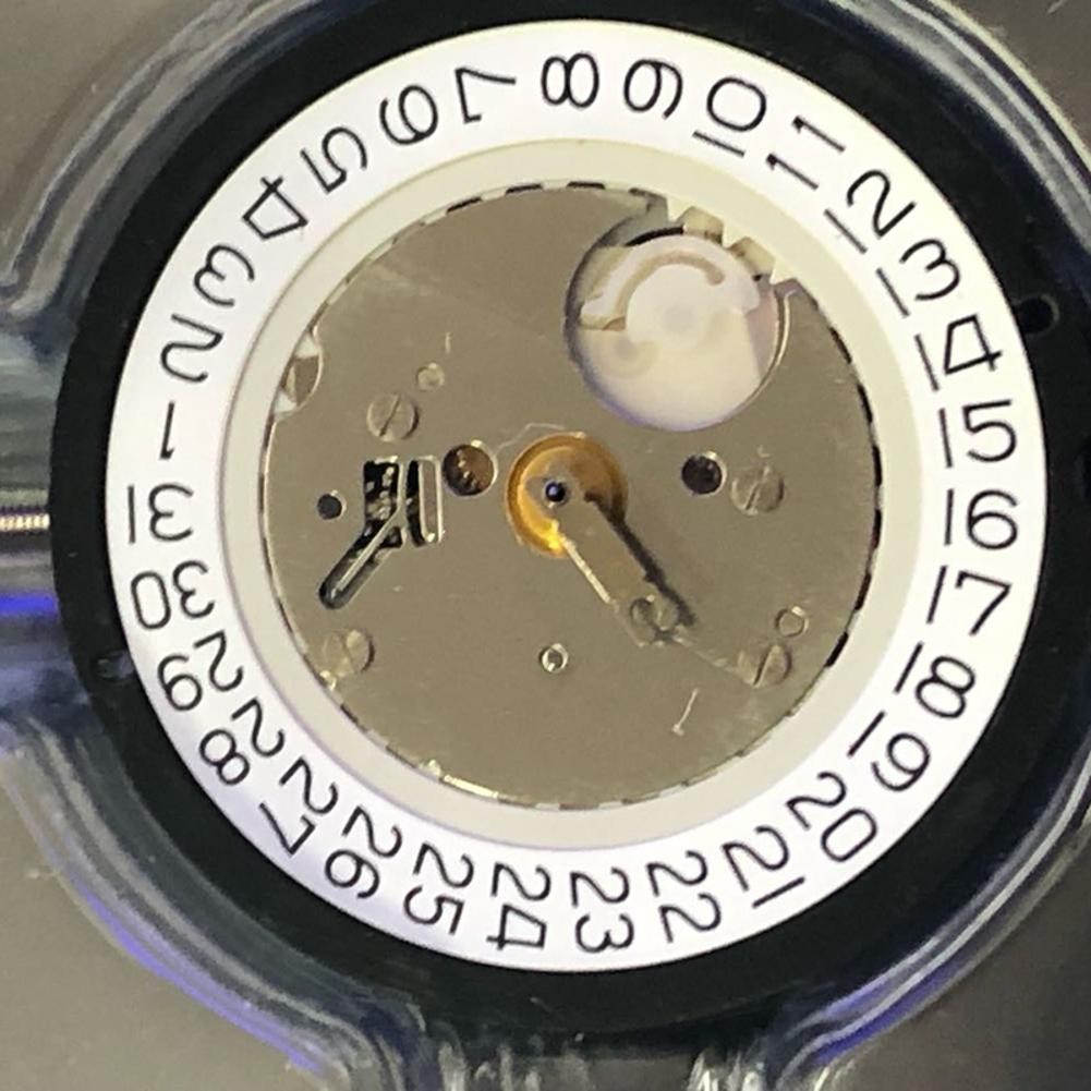 3-Hand Date At 3 Quartz Crystal Watch Movement Part For Ronda 515 Repair