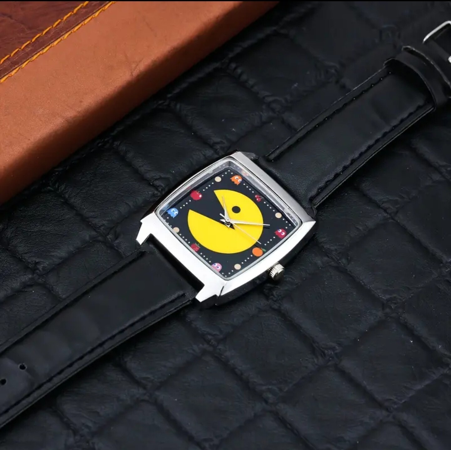 Namco PAC-MAN Vintage Retro Style Arcade Game Analog Watch Pacman Ghost Midway
