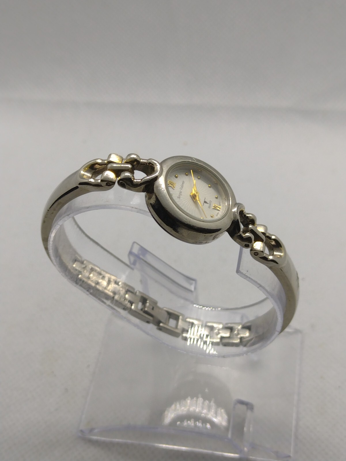 Sergio Valente Watch Silver tone Bracelet Strap Women’s Girls Female