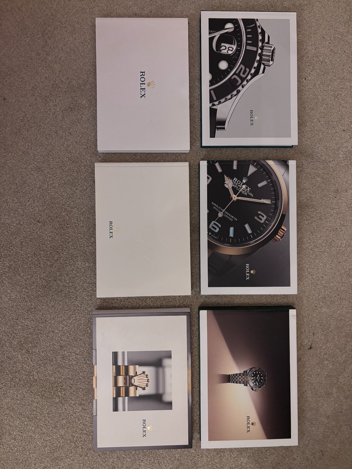 Rolex Catalogues – 2013-14, 15-16, 17-18, 19-20, 21-22, 23-24