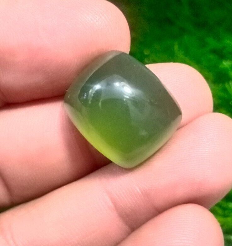 28.00 Carat Natural Loop Clean Serpentine Cabochon Loos Gemstone From Pakistan