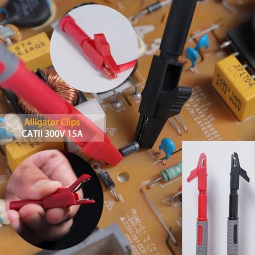 45 Pcs Multimeter Leads Kit – Professional and Upgraded Test Leads TKDTL4506