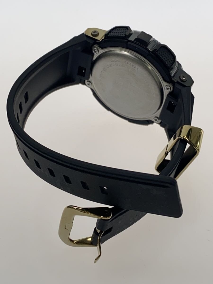 CASIO Quartz Watch G SHOCK Digital Analog Rubber GLD BLK SS