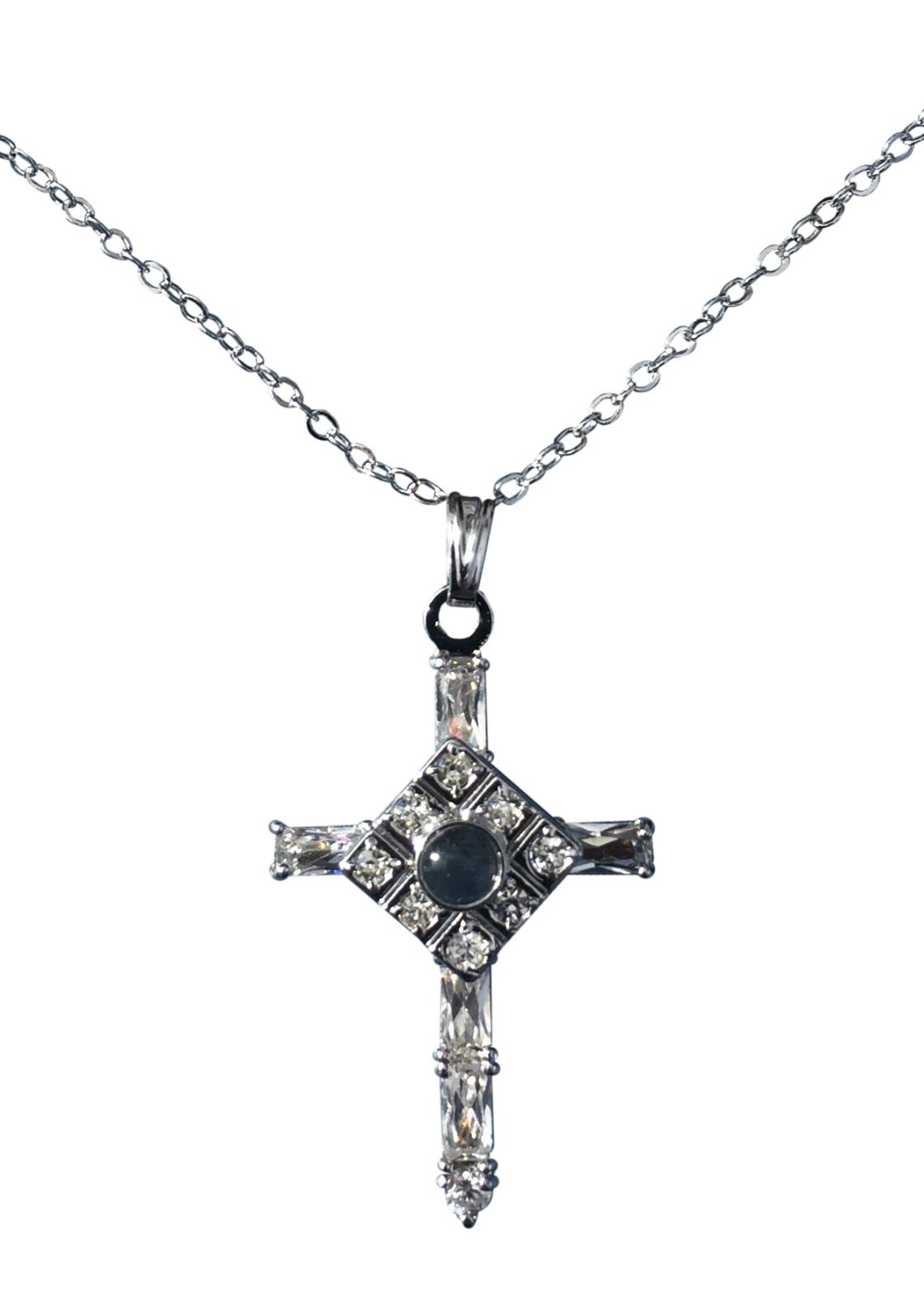 The Lord’s Prayer Sterling Silver SMALL Cross Necklace As Seen On TV Easter Gift