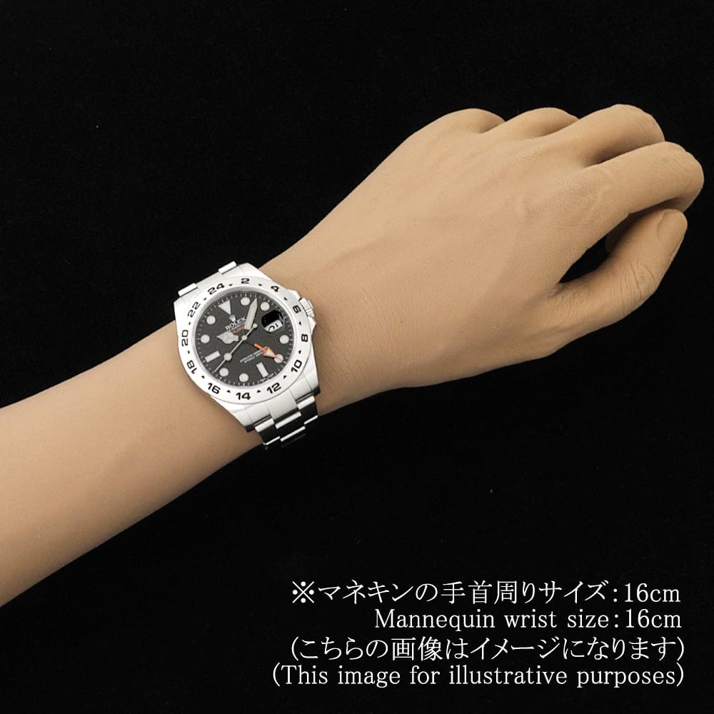 ROLEX Explorer II 216570 black Random Number second hand mens