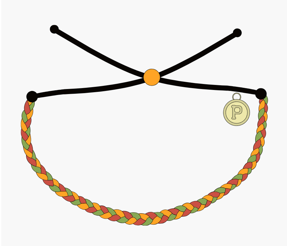 pura vida bracelet support Jamaica Red Green & Gold