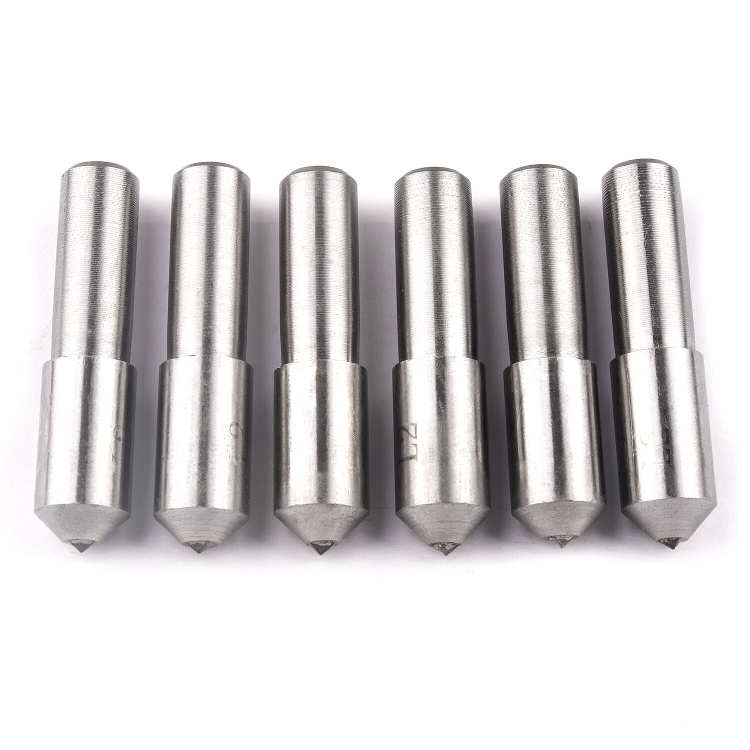 6pc Diamond Dresser Set – Single Point Grinding Wheel Dresser Tool with Tapered
