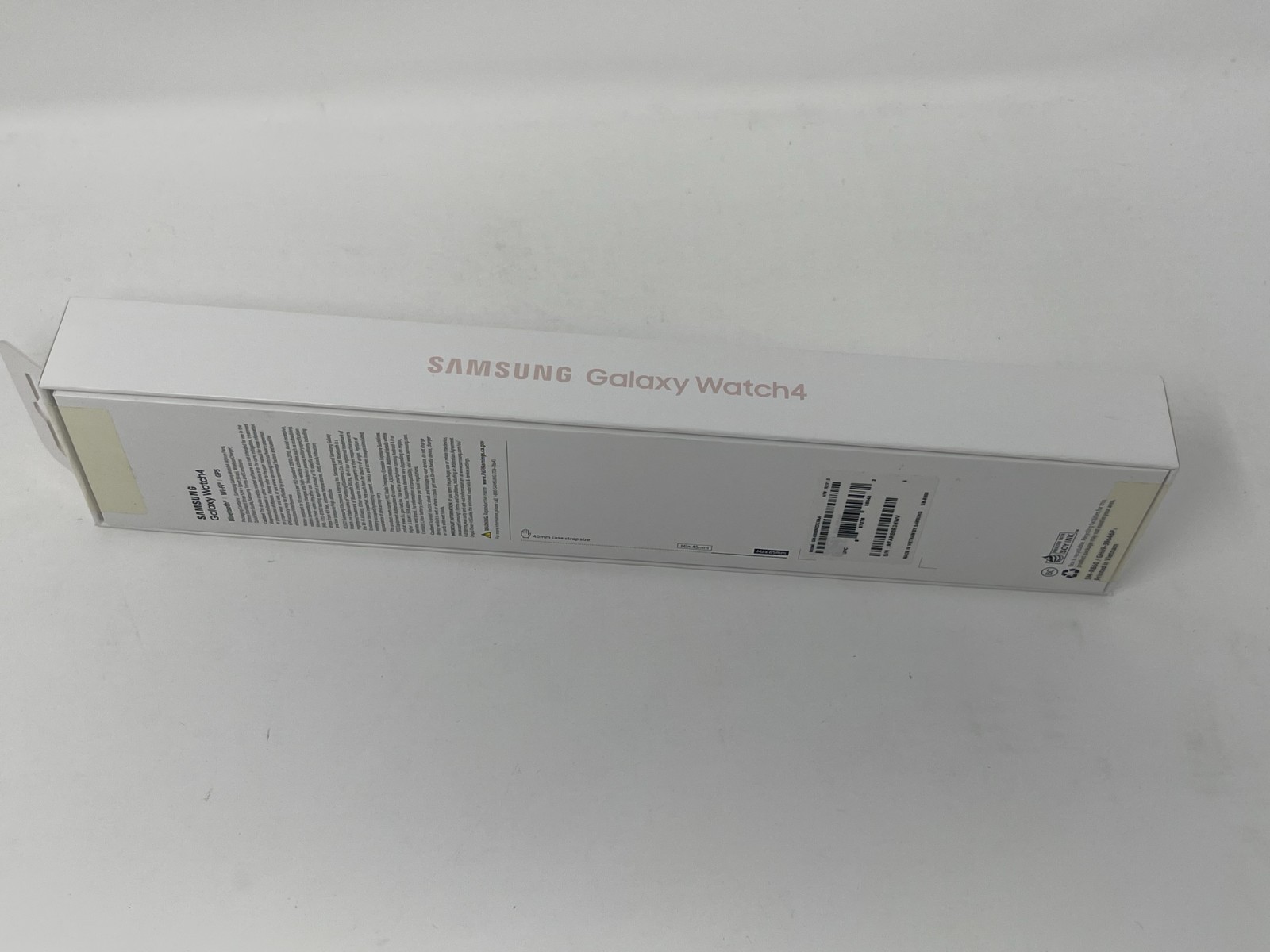 Samsung Galaxy Watch 4 SM-R860 GPS Wi-Fi 40 mm Smart Wristwatch Sports Band Gold