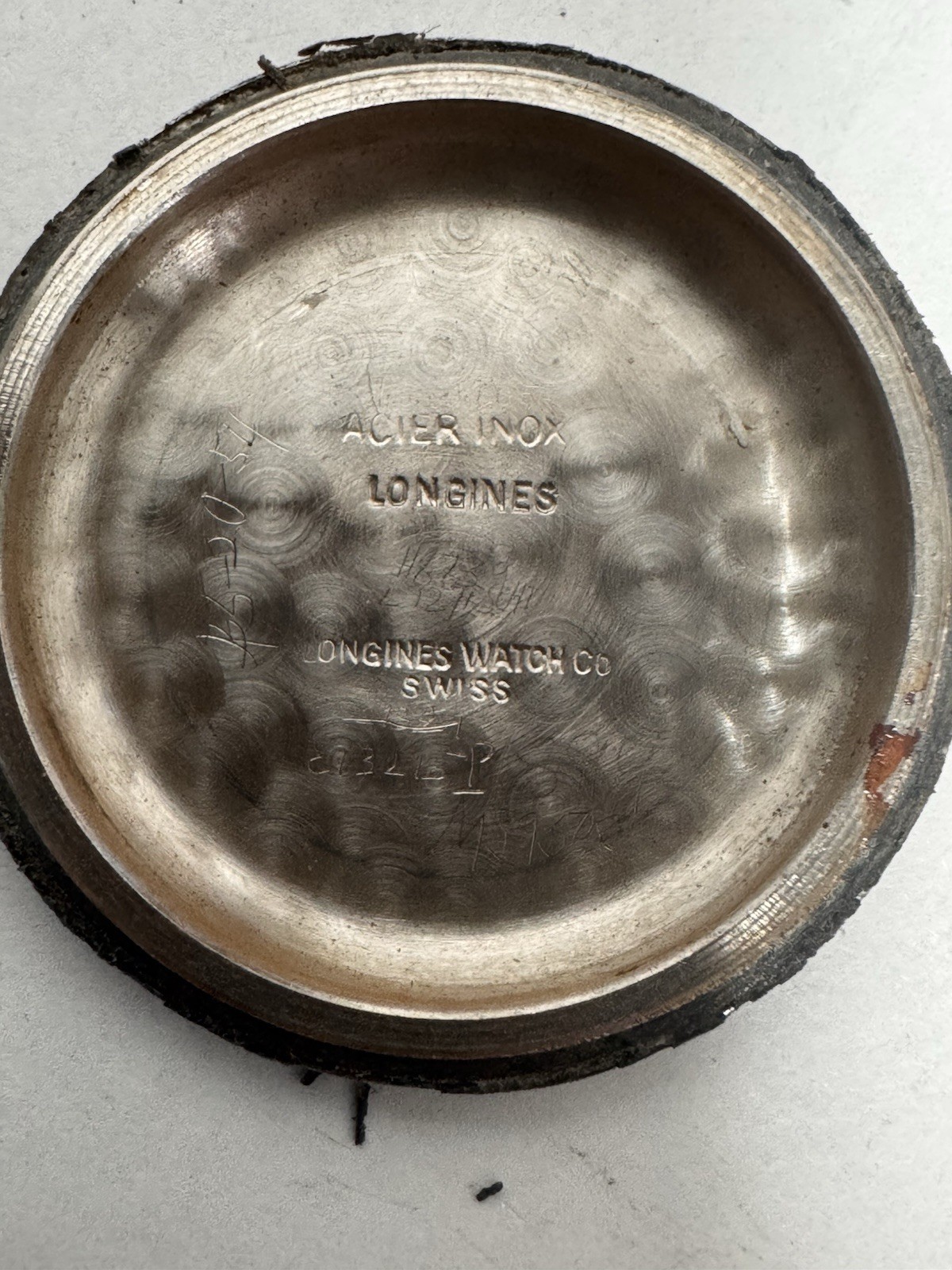 Vintage 1945 Longines WWII Military watch 24 hour dial Caliber 10L 33mm