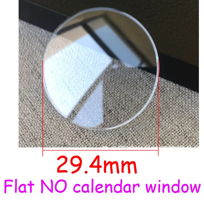 Round Flat Sapphire Watch Crystal for RLX 21.3 25.3 29.4 30.4 32.7mm Watch Glass