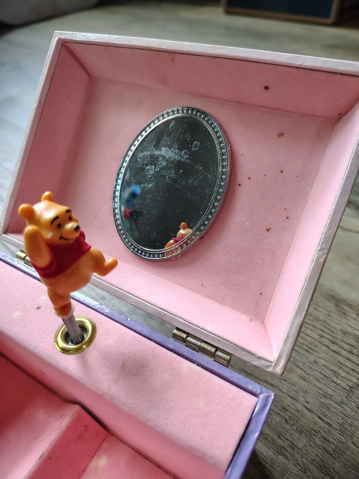 Winnie the Pooh You Are My Sunshine Jewelry/Keepsake Box