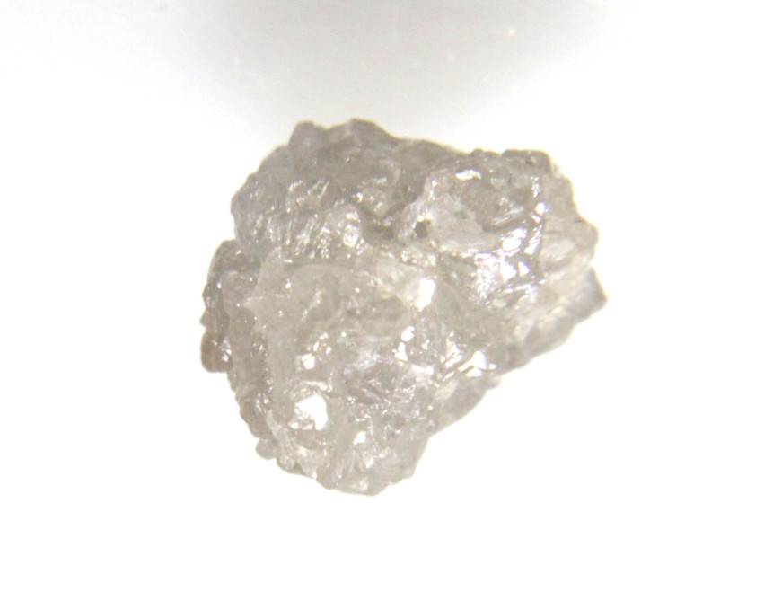 3.90CT/1 PIECE NATURAL RAW UNCUT GRAY ROUGH DIAMOND 9.32×7.83×6.81 MM