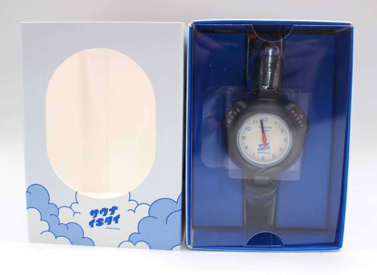 CASIO SAN-100HS-7BJR Limited Edition Sauna Watch Sauna Ikitai White Dial Unisex