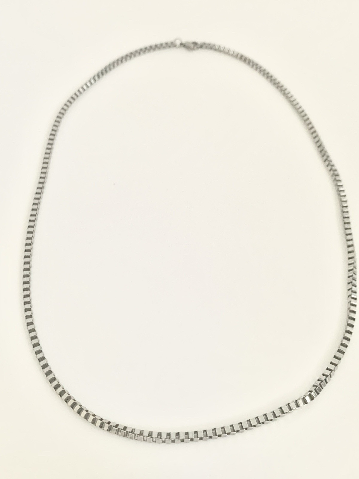 Box Chain Necklace 24”
