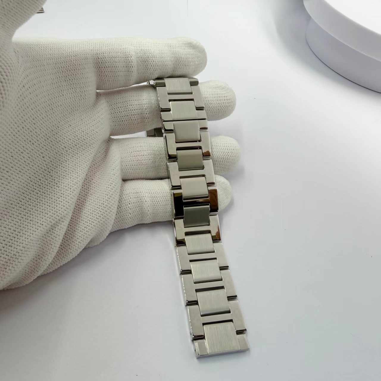 16 19 23 mm Quick Release Stainless Steel Watch Bracelet for Cartier Tank Must