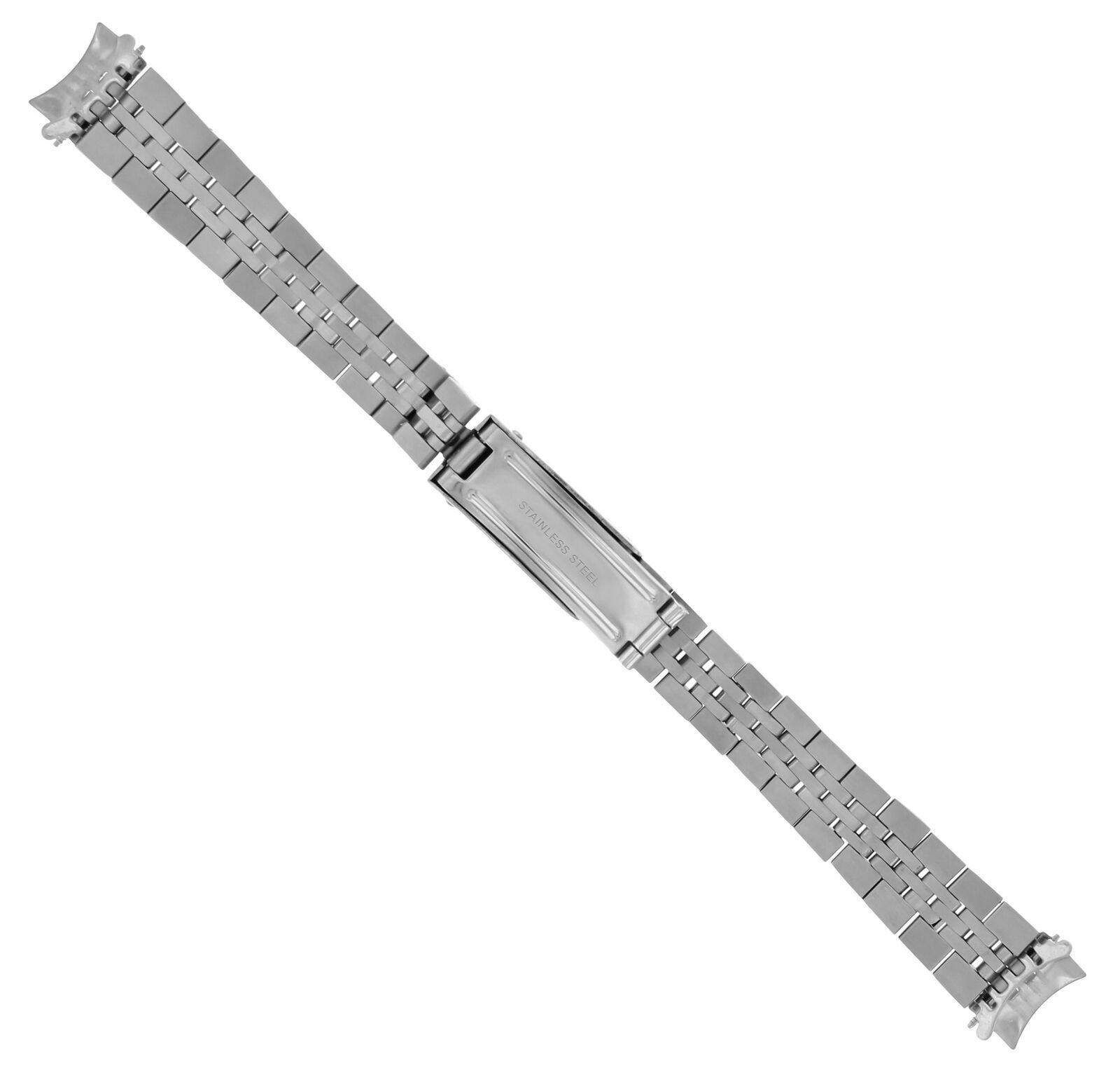 Ladies 13MM Stainless Steel Jubilee Watch Band For Rolex Datejust 26MM Case