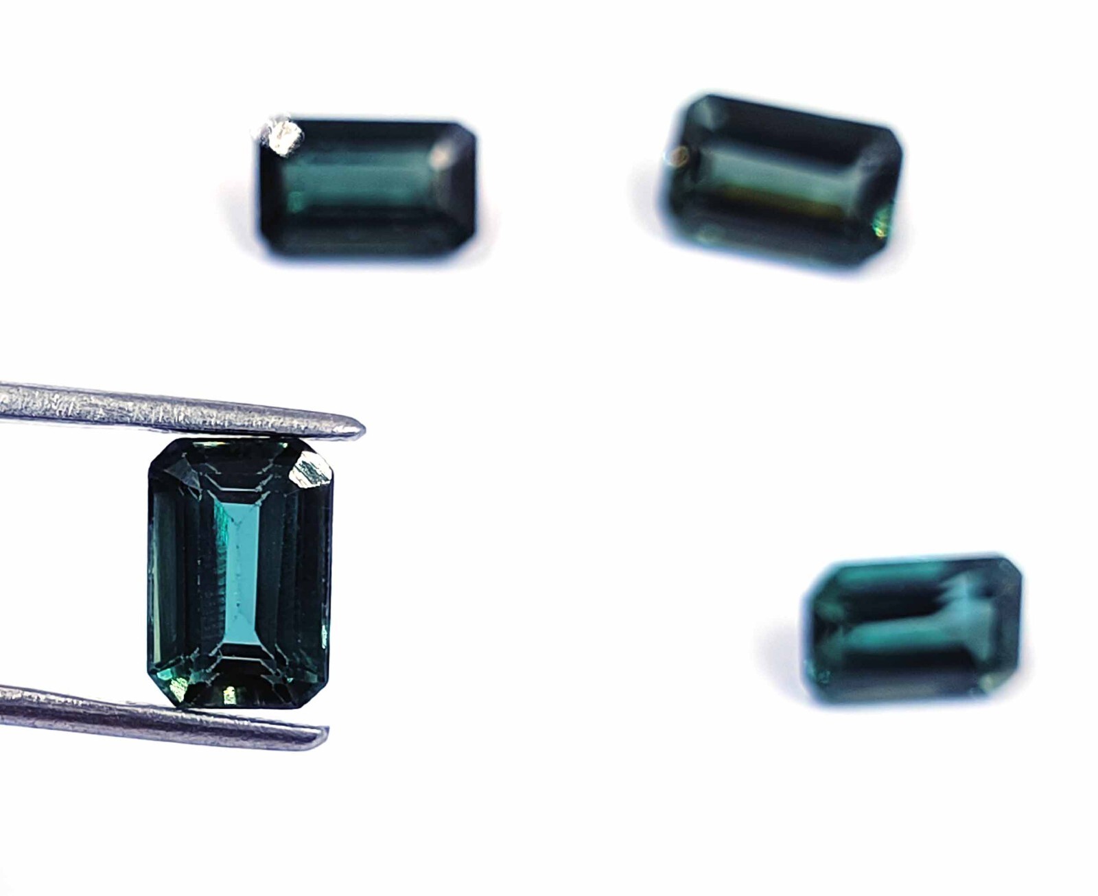 IGL Alexandrite Natural 12x8mm LOT Russian Color Changing Emerald Cut Loose 4N