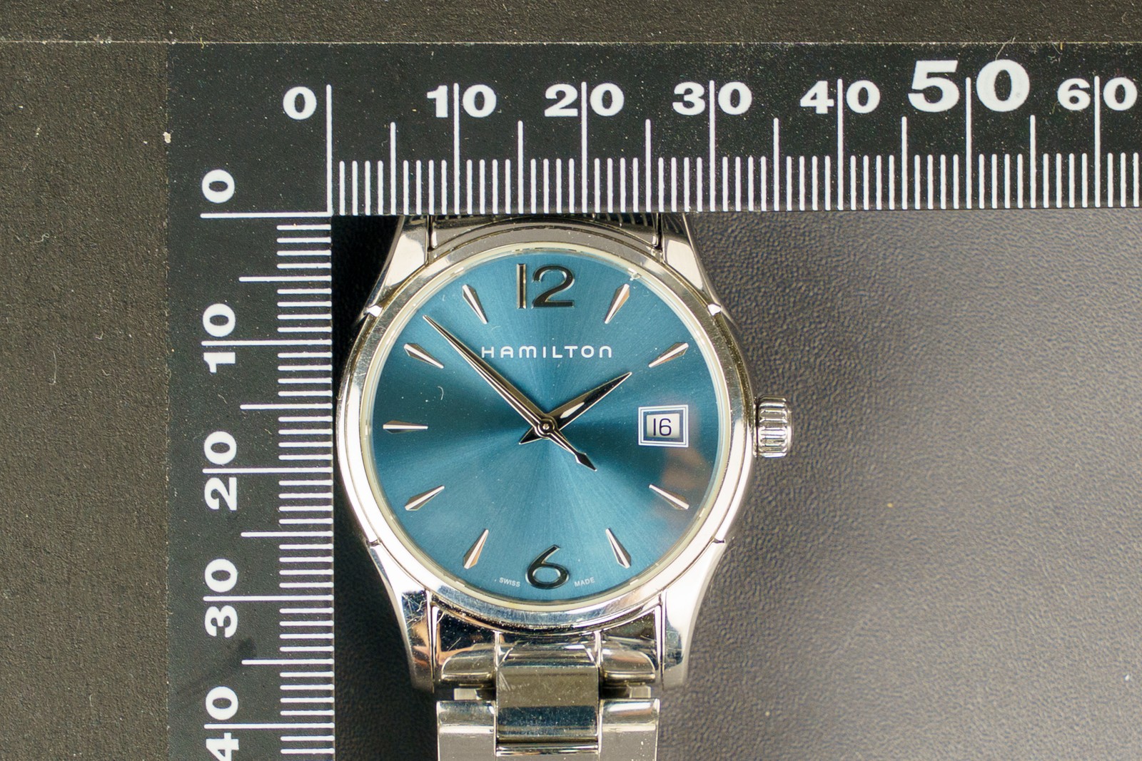 [Near Mint] Hamilton Jazzmaster Date H323512 Women’s Quartz Watch 34mm #2661