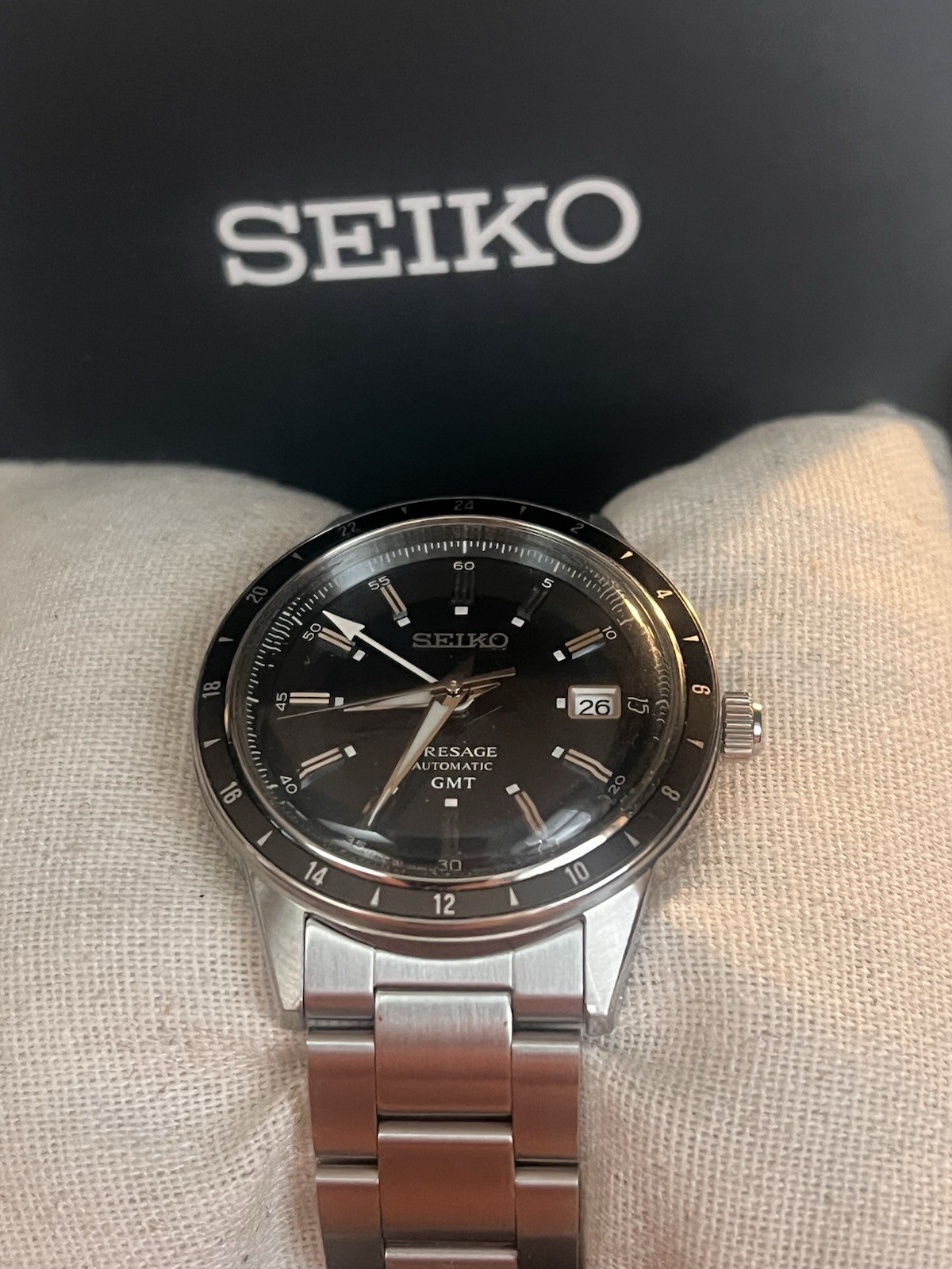 Seiko Presage Automatic GMT SSK009