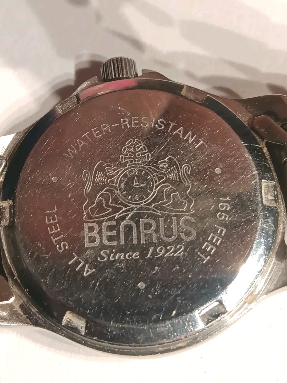 Benrus Ultra Steel Wrist Watch