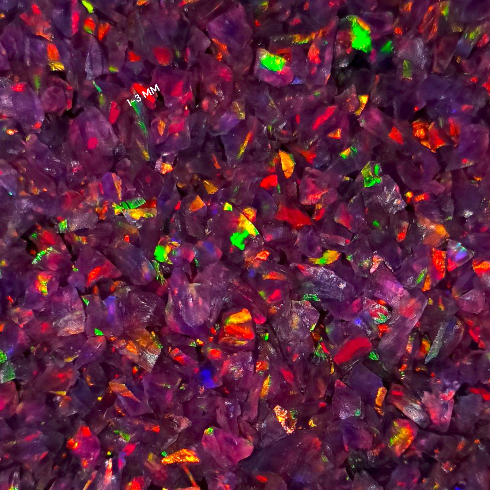 Crushed Pink Opal Coarse Gemstone Powder All Size Premium Inlay Material Opal