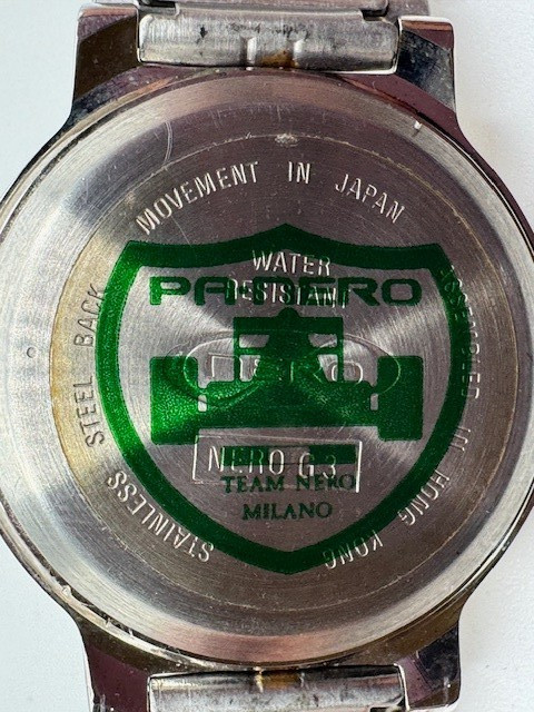 Ladies Nero Pa-Nero Milano Two Tone Quartz Watch New Battery