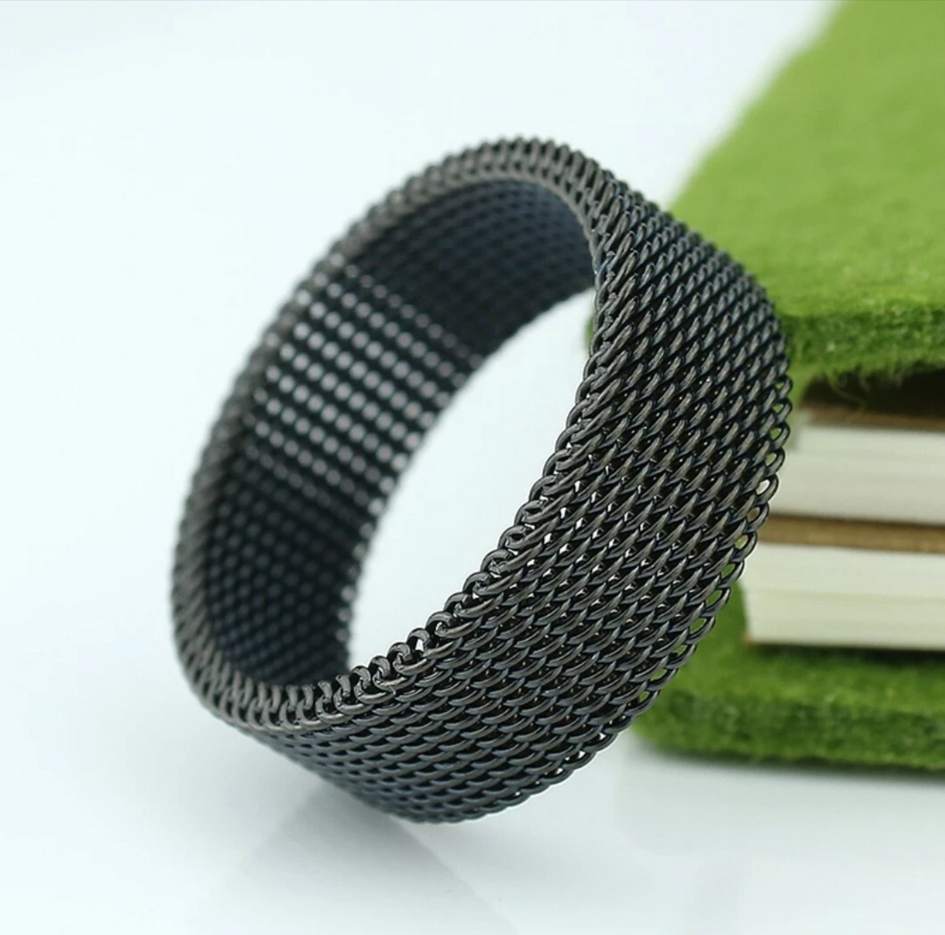 -MESH BAND STIANLESS STEEL SIZE 8 9 10 11 8MM Width
