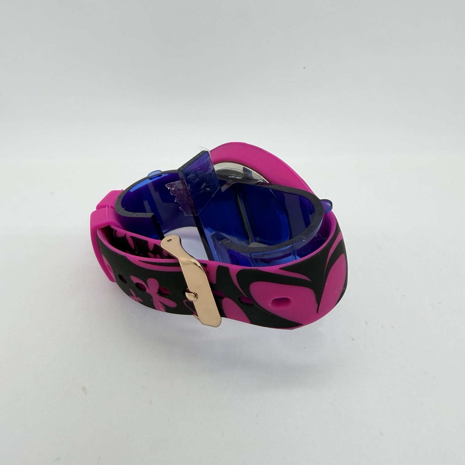 Nurse Mates women’s nurse watch water-resistant silicone strap – Black Pink