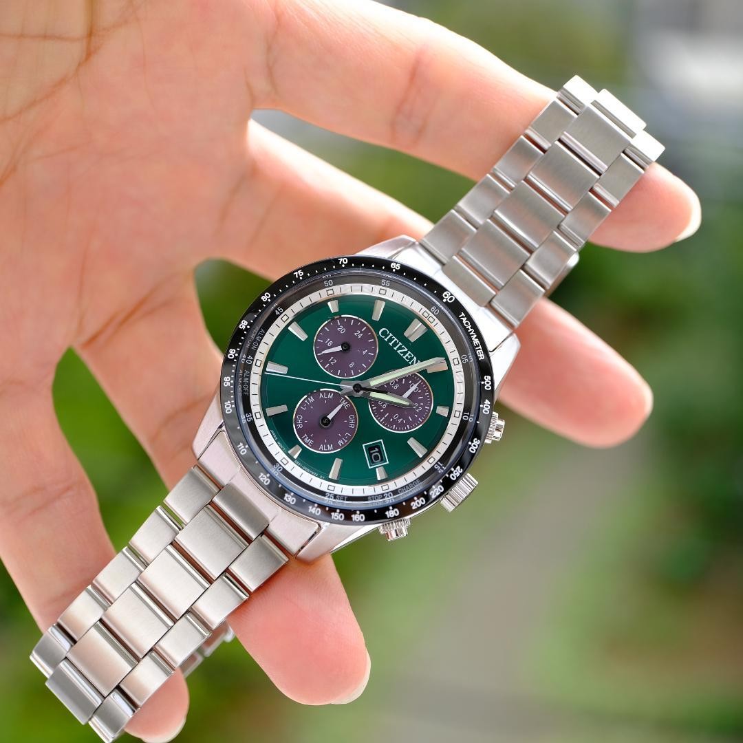Citizen BL5614-59W Chronograph Watch Wrist 19.5cm