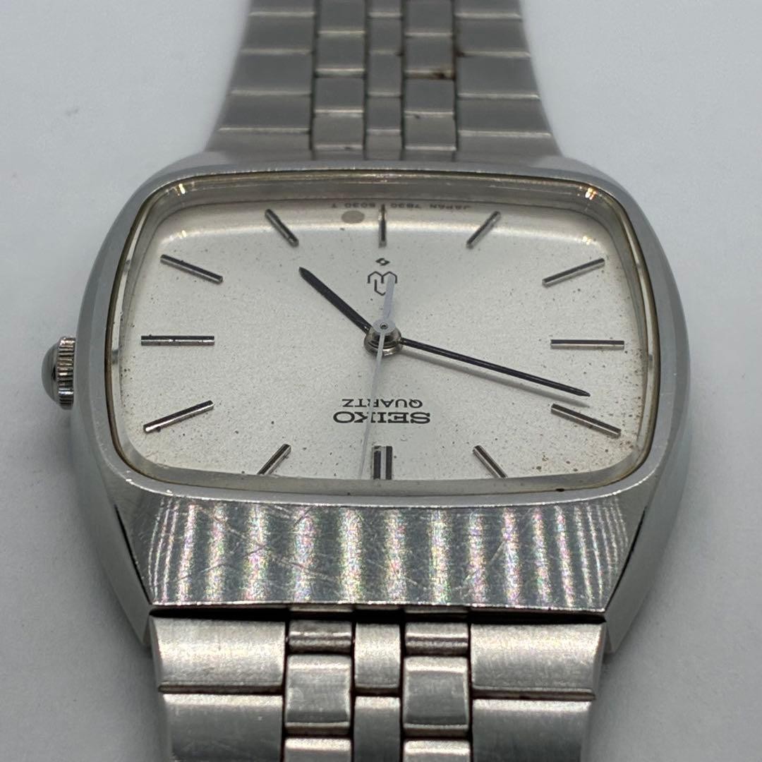 Seiko Quartz 7830-5030,new battery,working condition,item number2444 From Japan