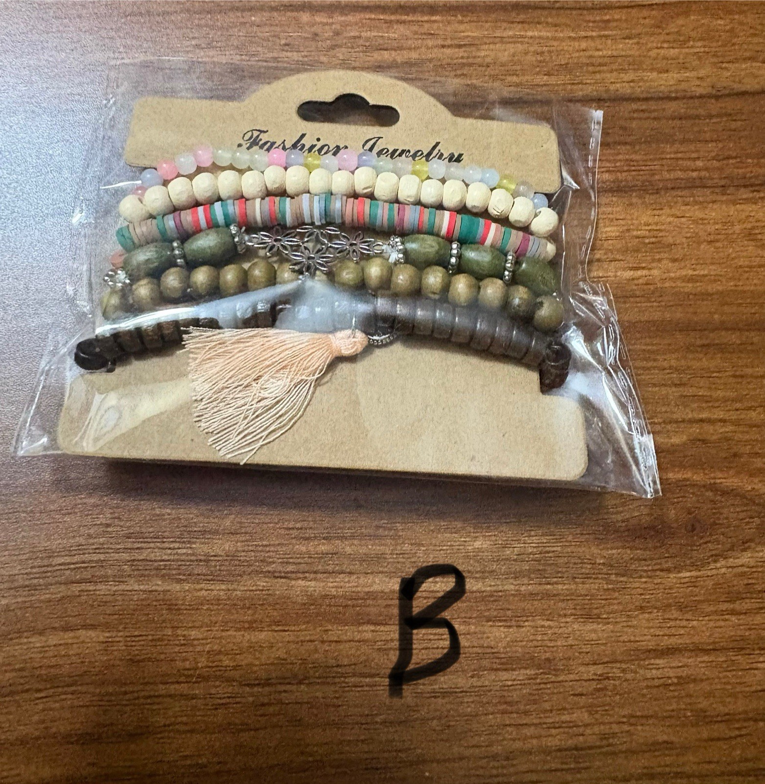 New Bracelet Sets Beaded Multi Color Charms Various Designs Hearts Turquoise