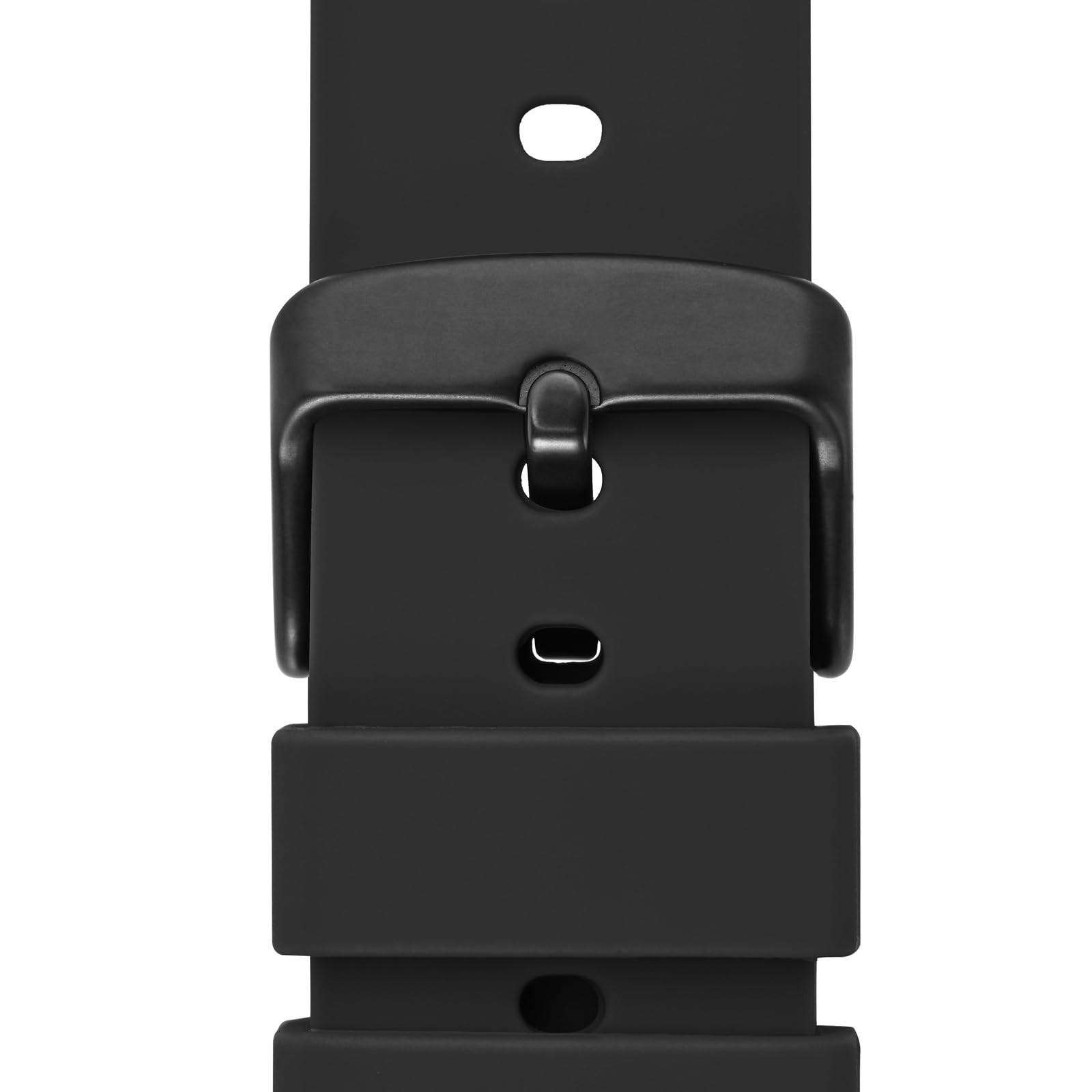 WOCCI 22mm Silicone Watch Band, Quick Release Rubber Replacement Strap with B…