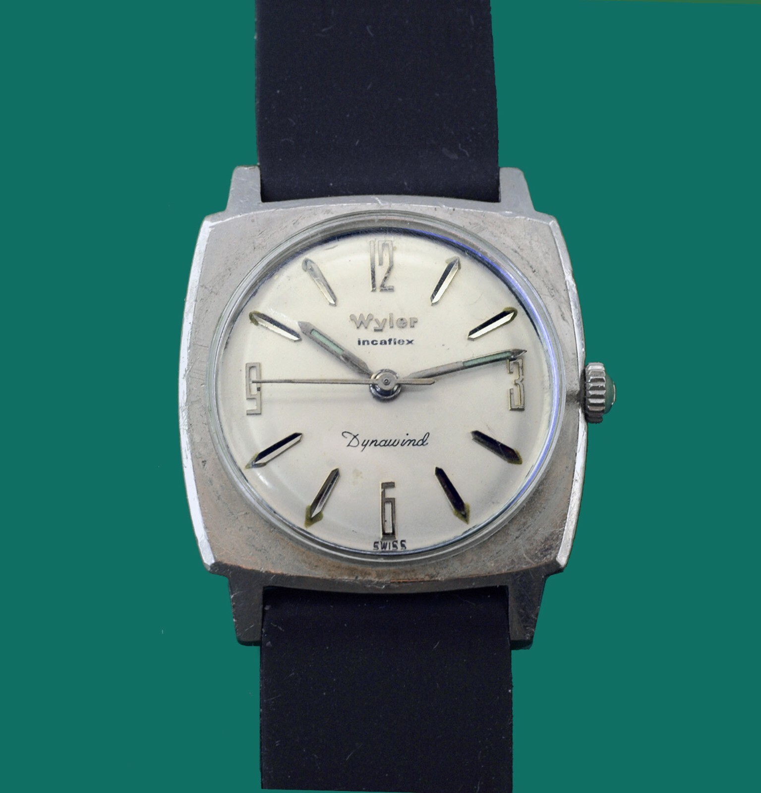 Vintage 50’s WYLER Incaflex Dynawind Automatic Men’s watch