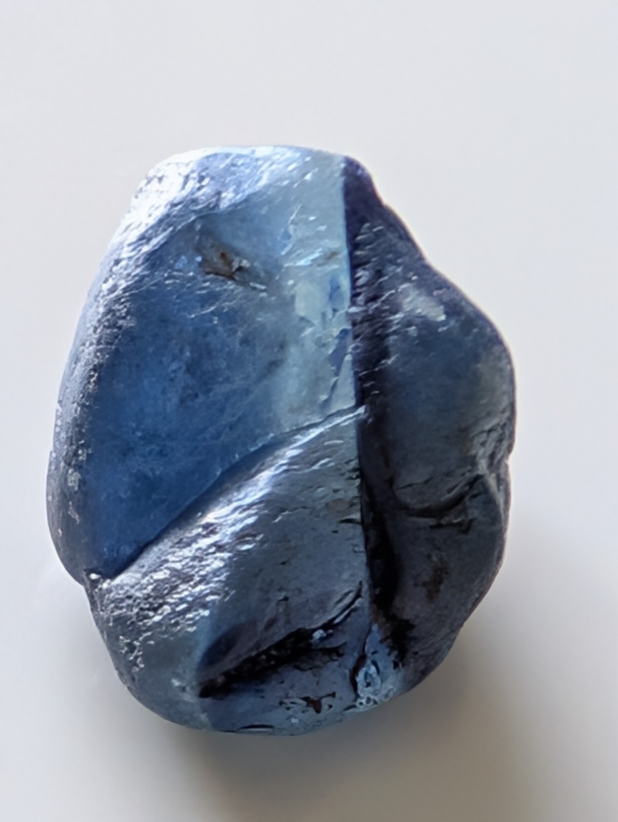 USA seller 4.33 IF/light silk Sapphire facet rough gemstone