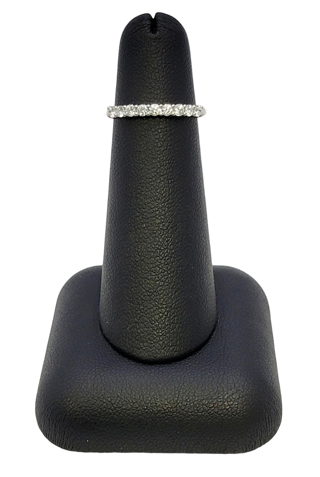 Tiffany & Co. Tiffany Forever Semi Eternity Round Diamond Band Ring in Platinum