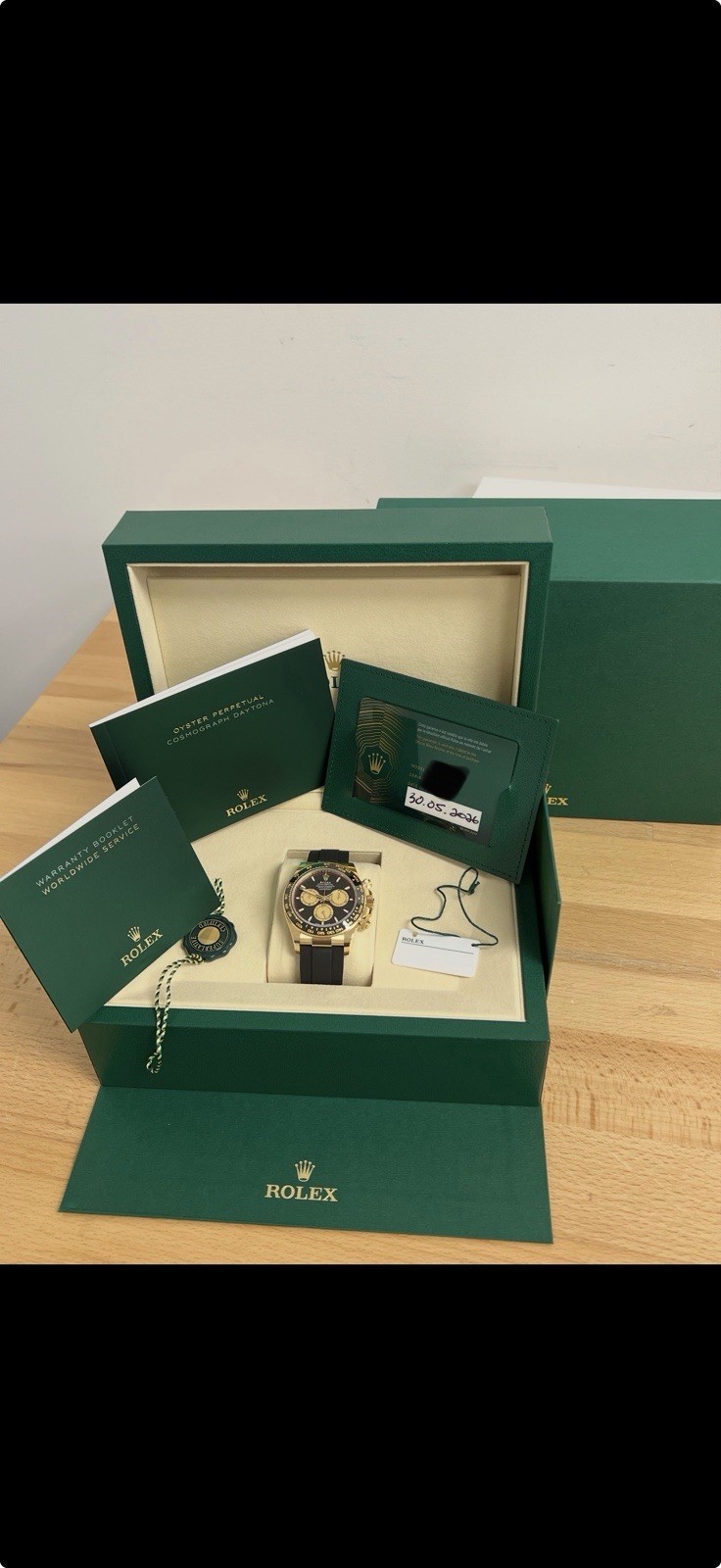NEW 2026 Rolex Daytona 126518 PAUL NEWMAN Oysterflex Box Papers 126518LN Watch