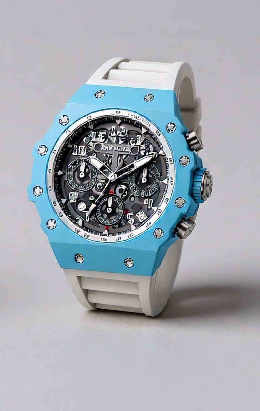 Invicta Racing Valyron Men’s Watch 41mm Blue White w/ Black Racing Dial $329.00