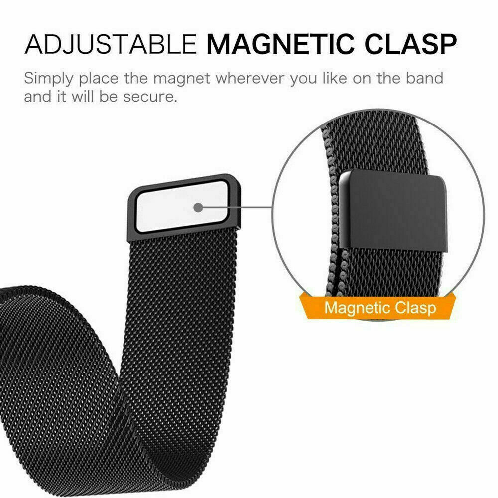 Milanese Loop Bracelet For Amazfit GTR 42mm 47mm Quick-Fit Watch Band Strap