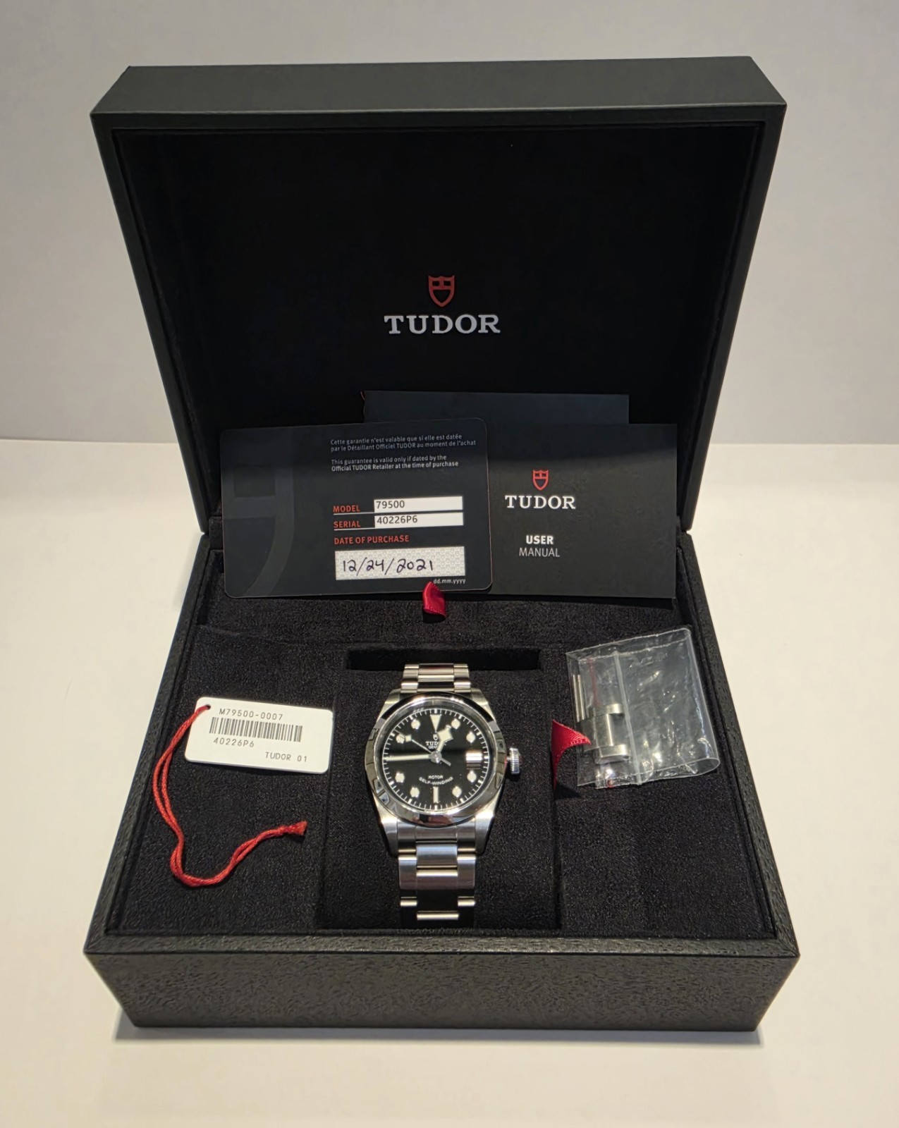 TUDOR Black Bay 36 Heritage Black Dial Full Set – 79500