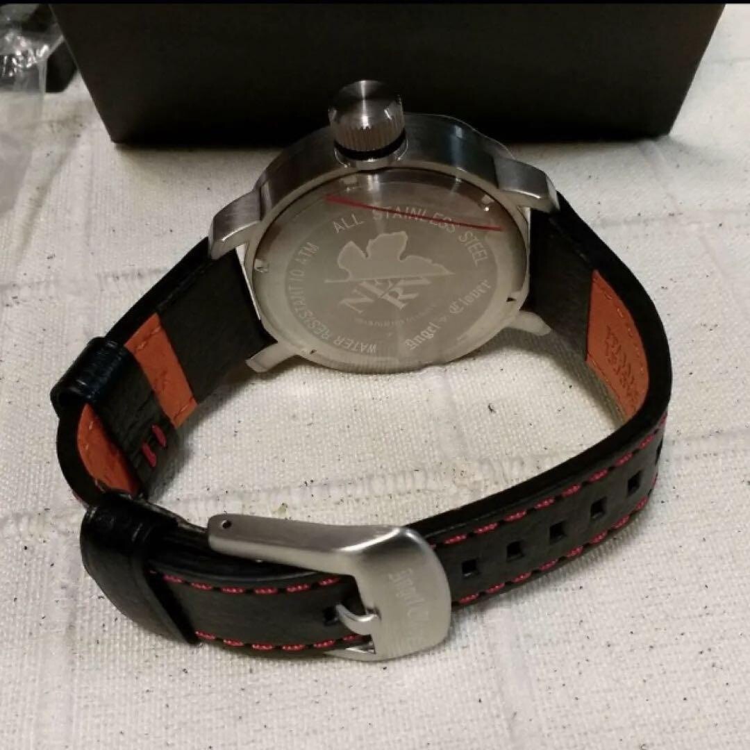Evangelion stones NERV × Angel Clover collaboration Wristwatch Unused with Box