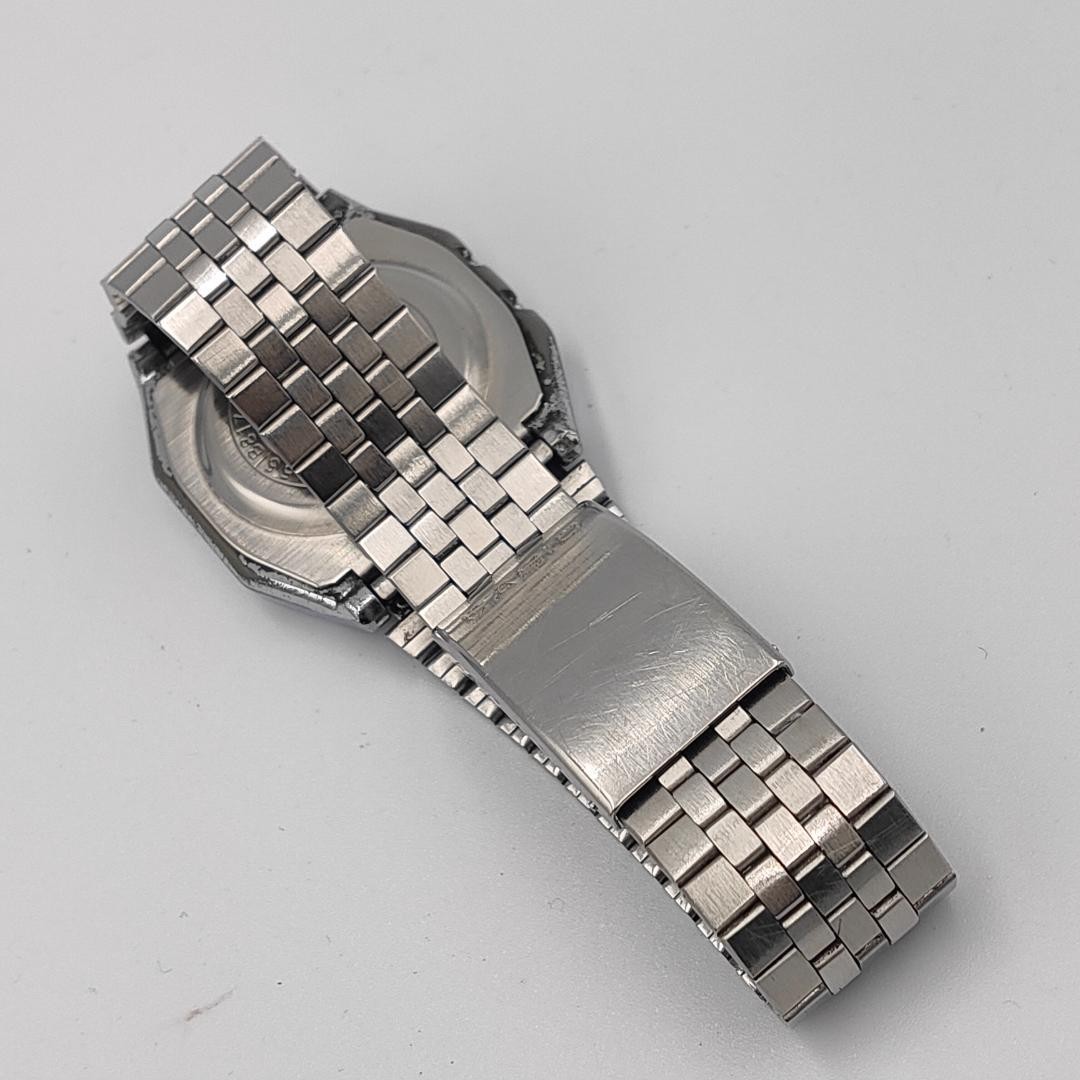 Casio B817 Digital Lithium Quartz Men Wristwatch Stainless Dead battery | Japan