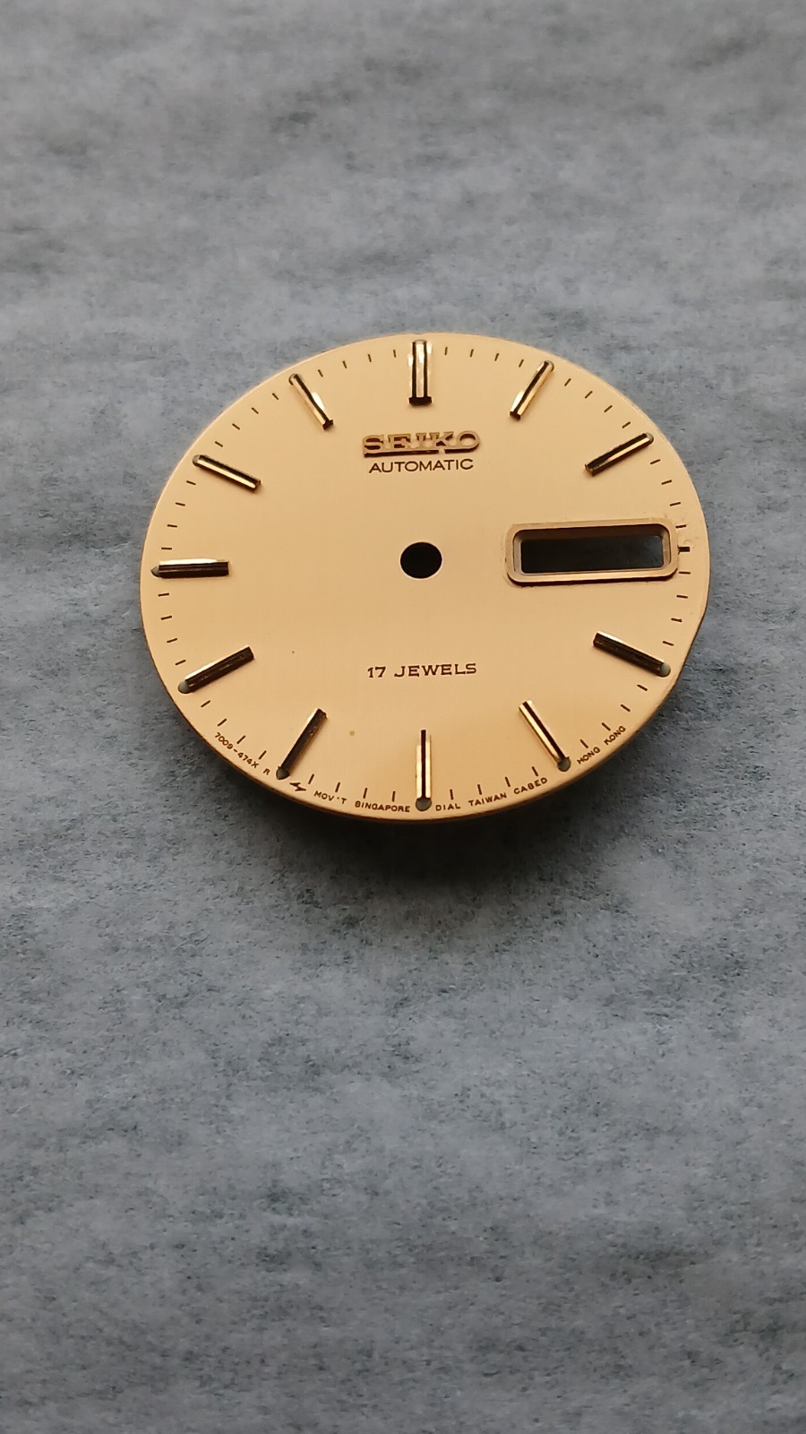 Seiko 7009A, 7009 Watch Parts, List C (See List A & B for other Parts)
