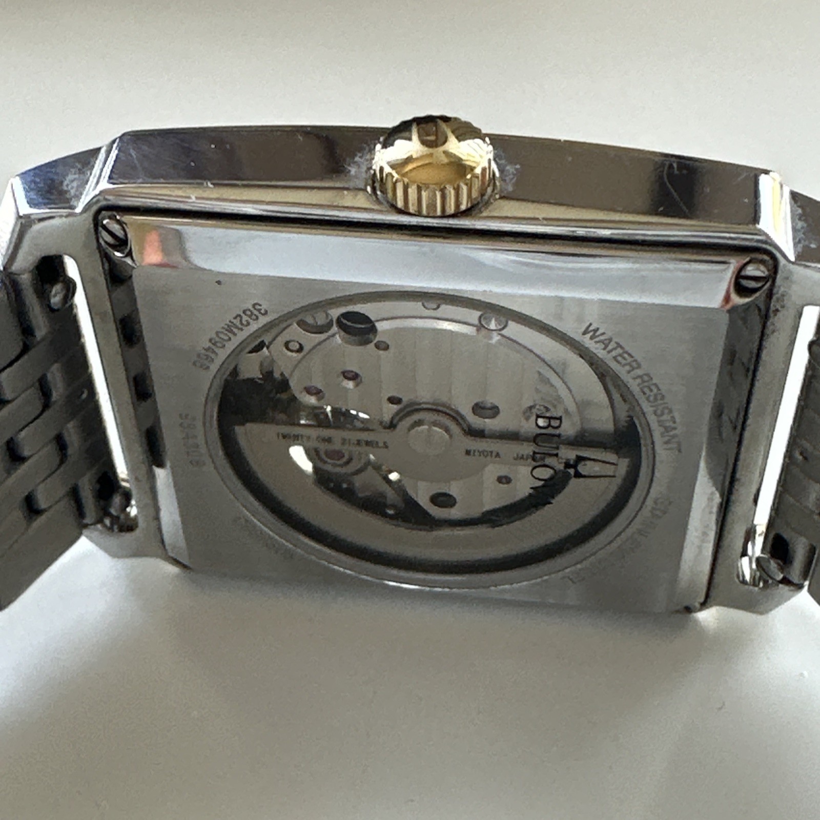 Bulova Men’s Sutton Classic Automatic Silver Stainless Steel Watch 33MM 98A308