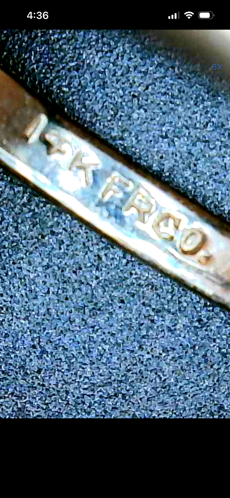 1930s Art Deco 14K White Gold Old European Cut OEC Diamond Stackable Band Ring