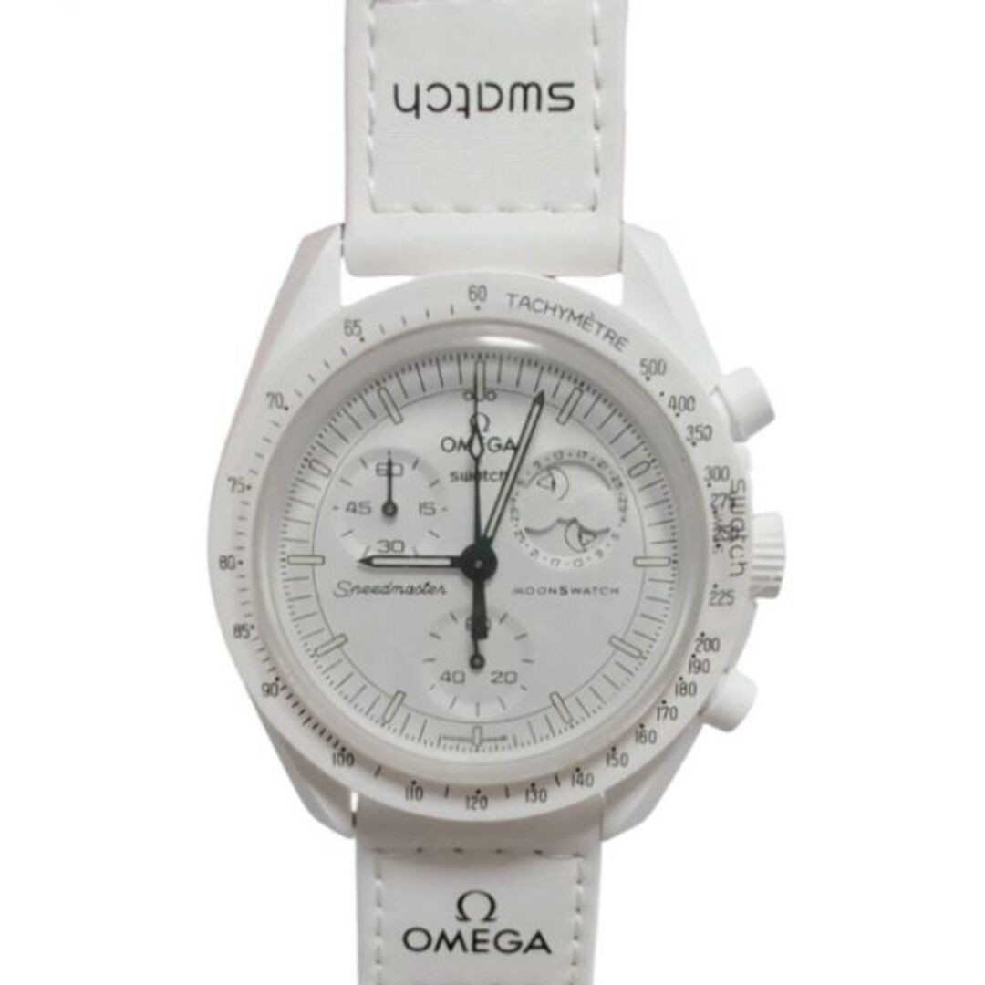 Omega Swatch S033W700 Snoopy Bioceramic MoonSwatch Mission to the Moonphase