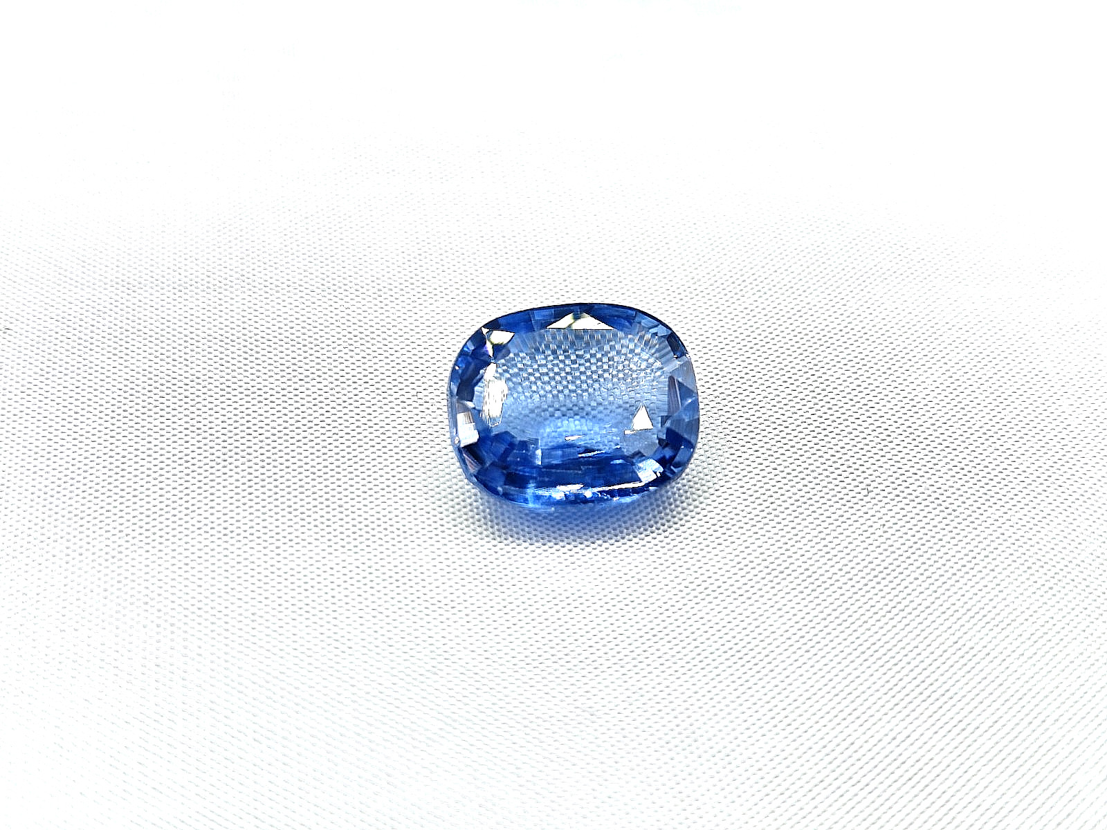 9.2 Ct Natural Blue Sapphire Cushion 12.8×10.6x6mm GCI Certified Sri Lanka